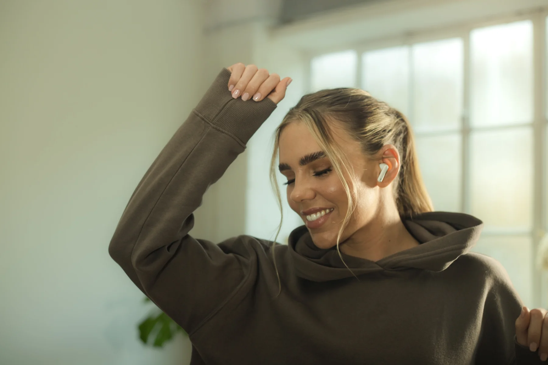 BOOMPODS SKIM bezdrôtové slúchadlá biele