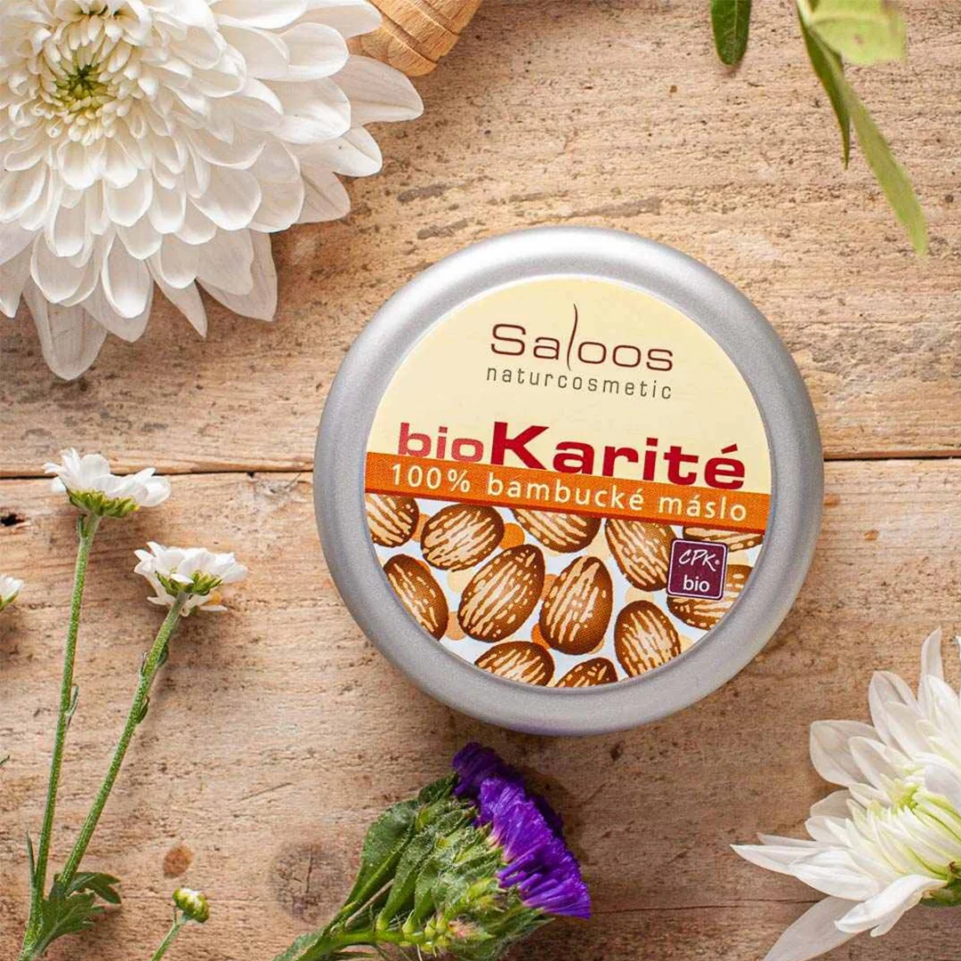 Saloos bioKarité 100% bambucké maslo 1×50 ml, čistý prírodný produkt