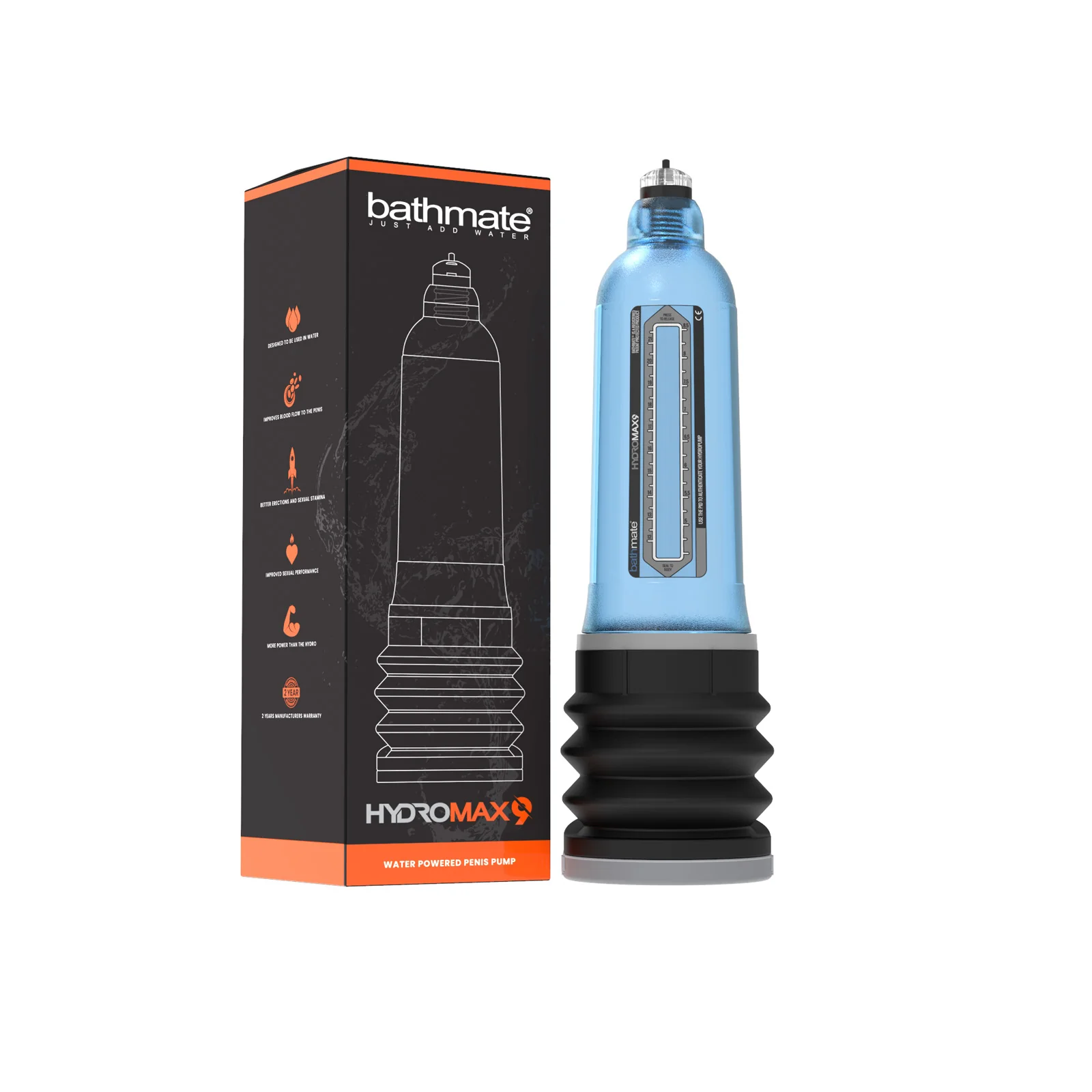 Vákuová pumpa - Bathmate Hydromax 9 modrá