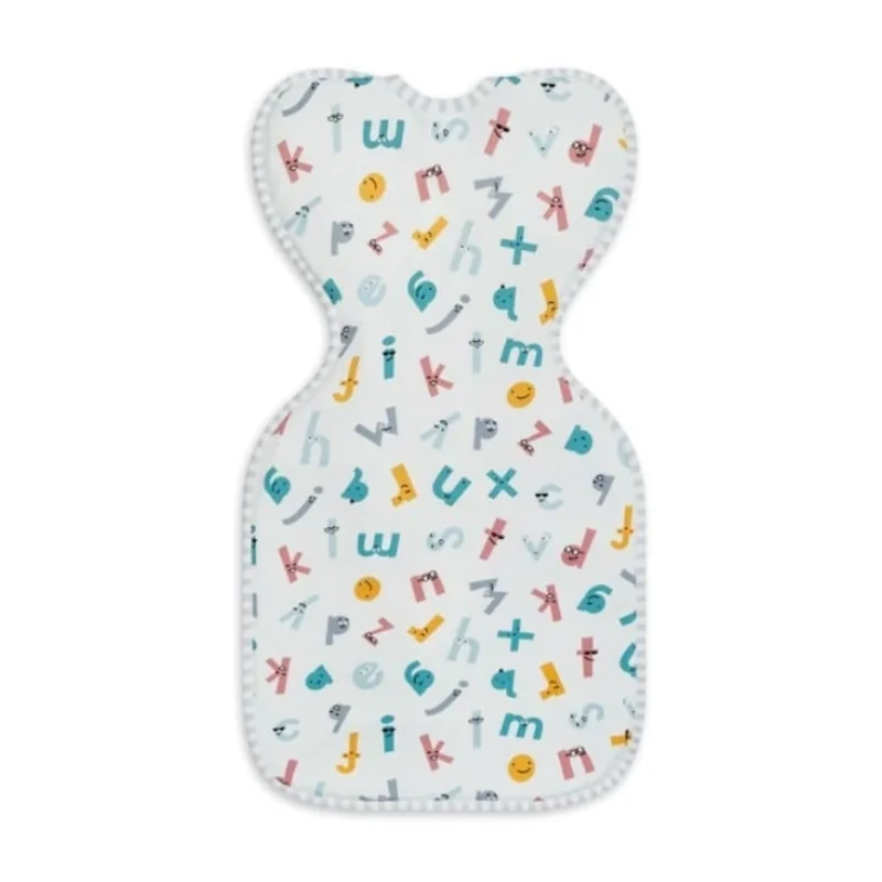 Love To Dream Zavinovačka Swaddle UP Etapa 1, veľkosť M, 1.0 TOG, abeceda
