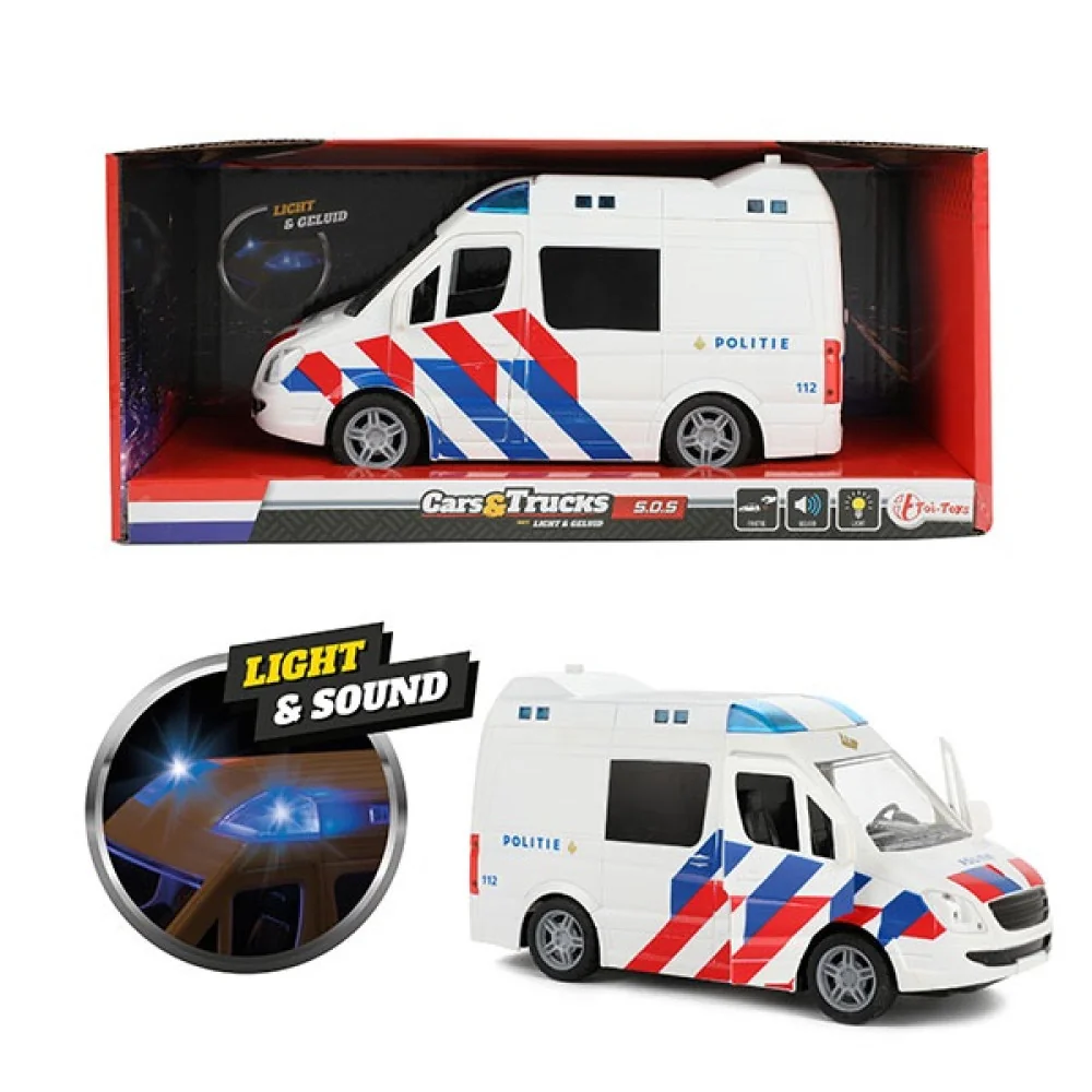 Auto Polícia na baterky-Toi Toys