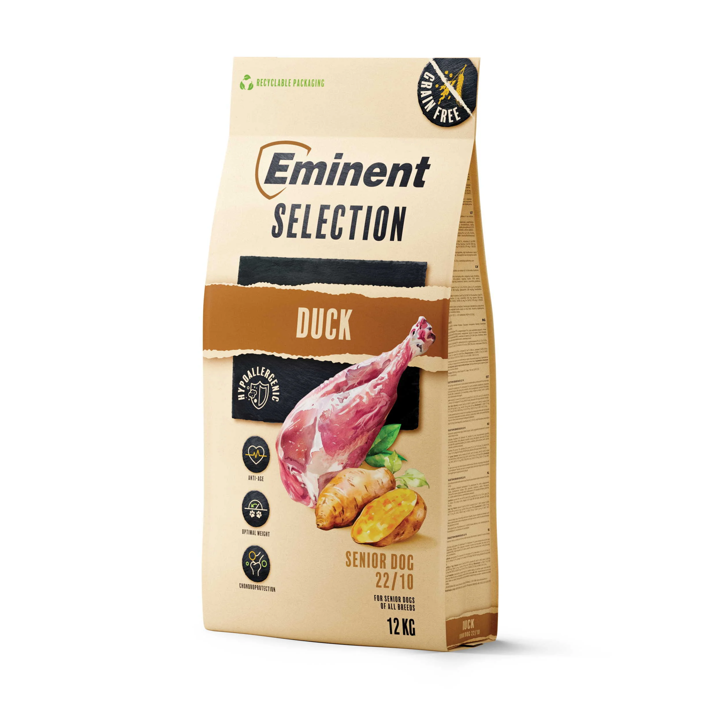 EMINENT SELECTION SENIOR DUCK 12KG 12 kg