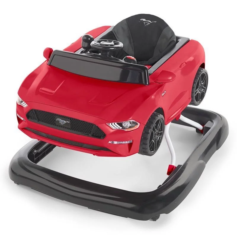 Chodítko 3v1 Ford Mustang Red 6m+, do 12 kg