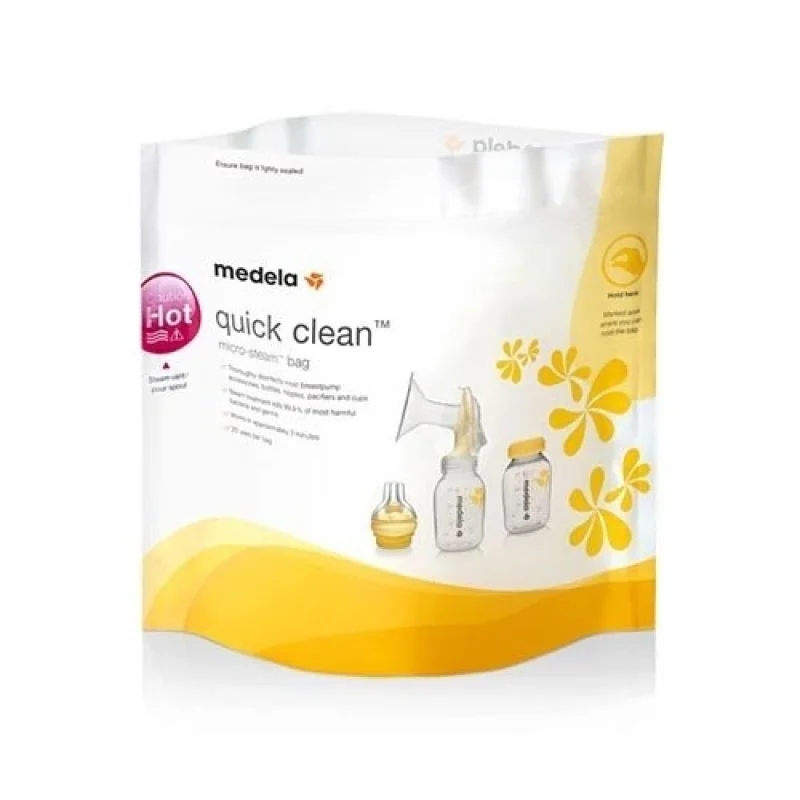 Medela Quick Clean sterilizačné vrecká do mikrovlnky, 5 ks