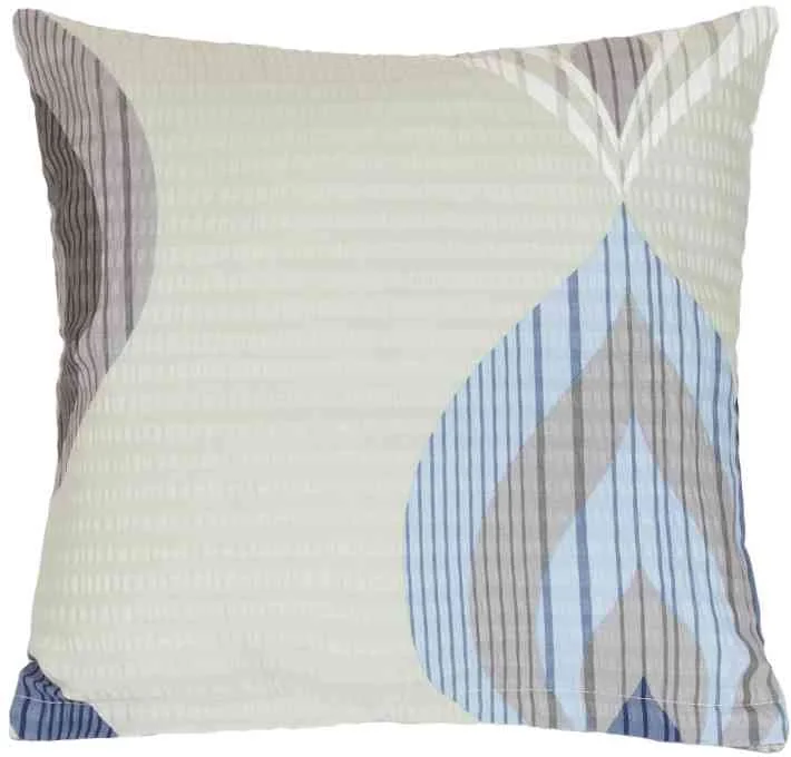 Obliečka 80/858 40x40cm modrošedé slzy 1×1 ks, bavlnená obliečka na vankúš