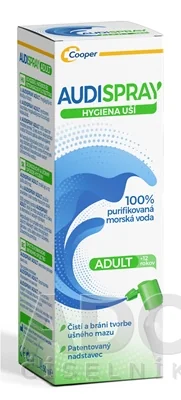 AUDISPRAY Adult Hygiena uší 1×50 ml, prírodný roztok