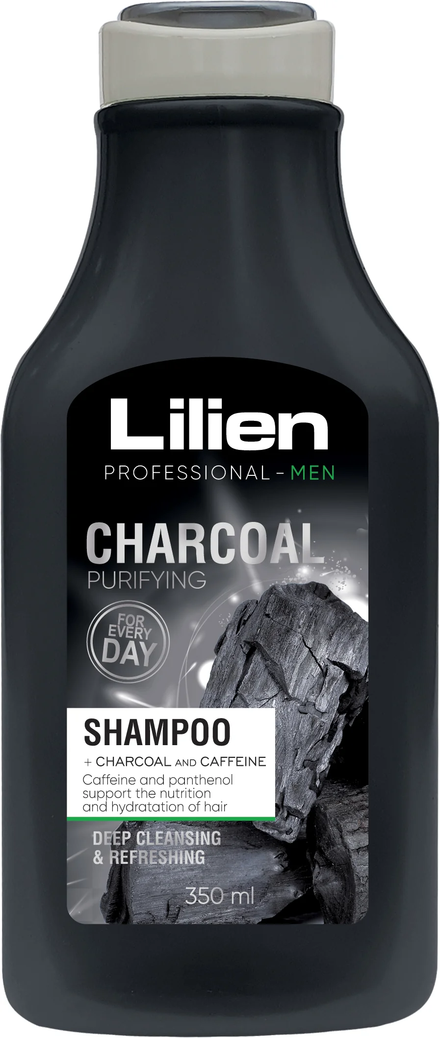 Lilien šampon for men CHARCOAL 350 ml
