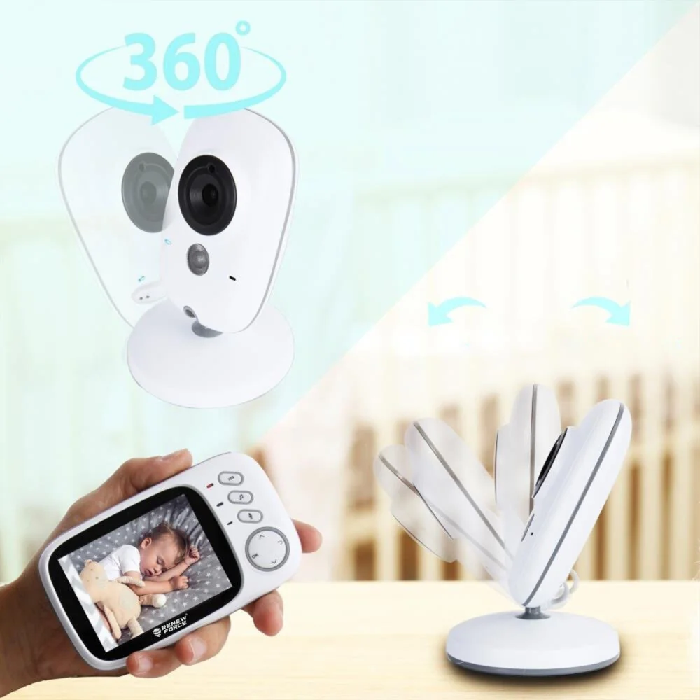 MG BabyWatch detská pestúnka s kamerou, biela