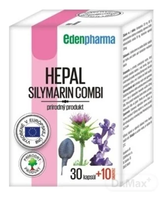 EDENPharma HEPAL 1×40 cps, výživový doplnok