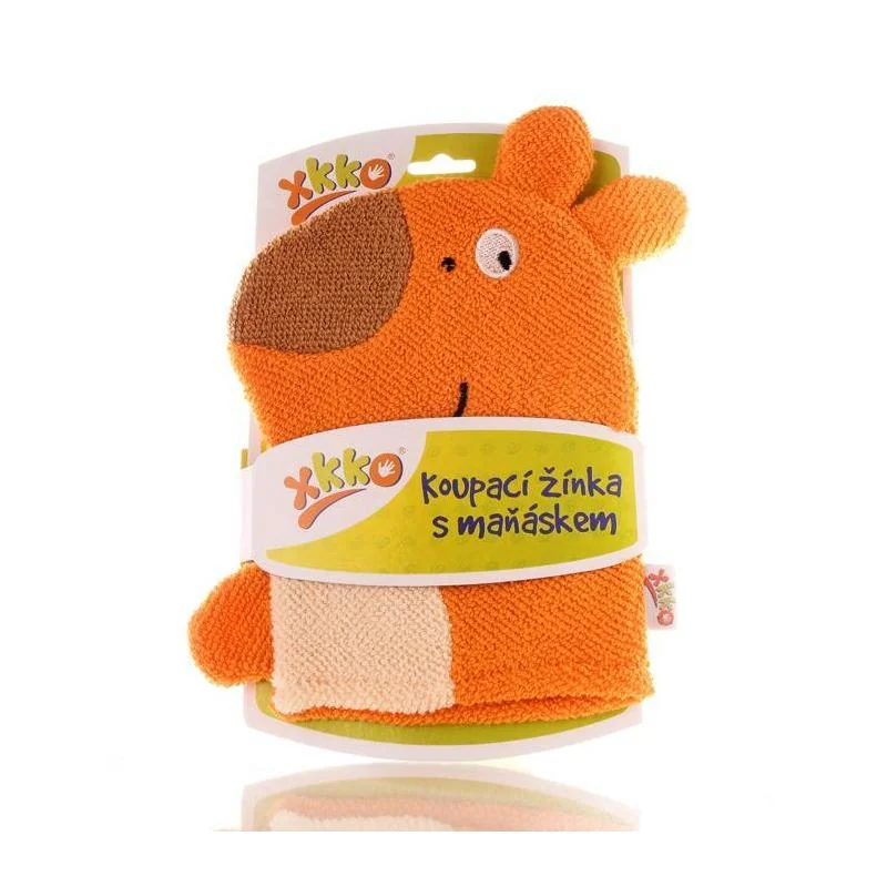 XKKO Rukavica na kúpanie s bábkou - Koala2