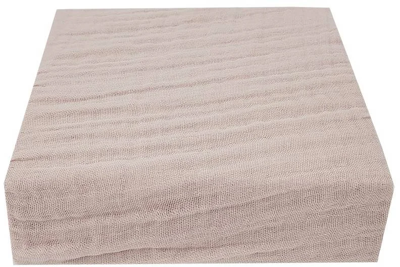 EKO Plachta mušelínová Powder pink 60x120 cm 1×1 ks, mušelínová plachta