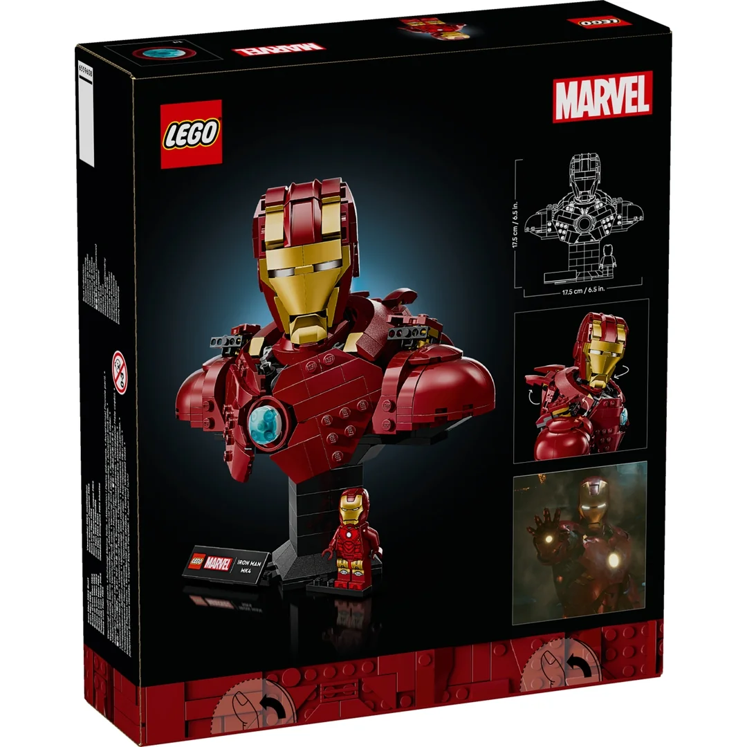 LEGO® Marvel 76327 Busta Iron Man MK4