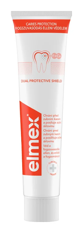 ELMEX CARIES PROTECTION ZUBNÁ PASTA 1×75 ml, posilňuje zubnú sklovinu a odolnosť