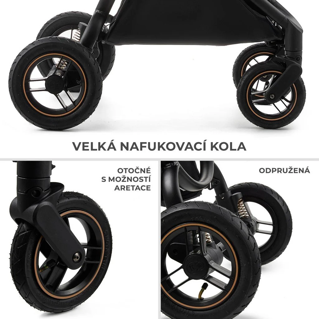 Kočík športový Mitzy Air Black