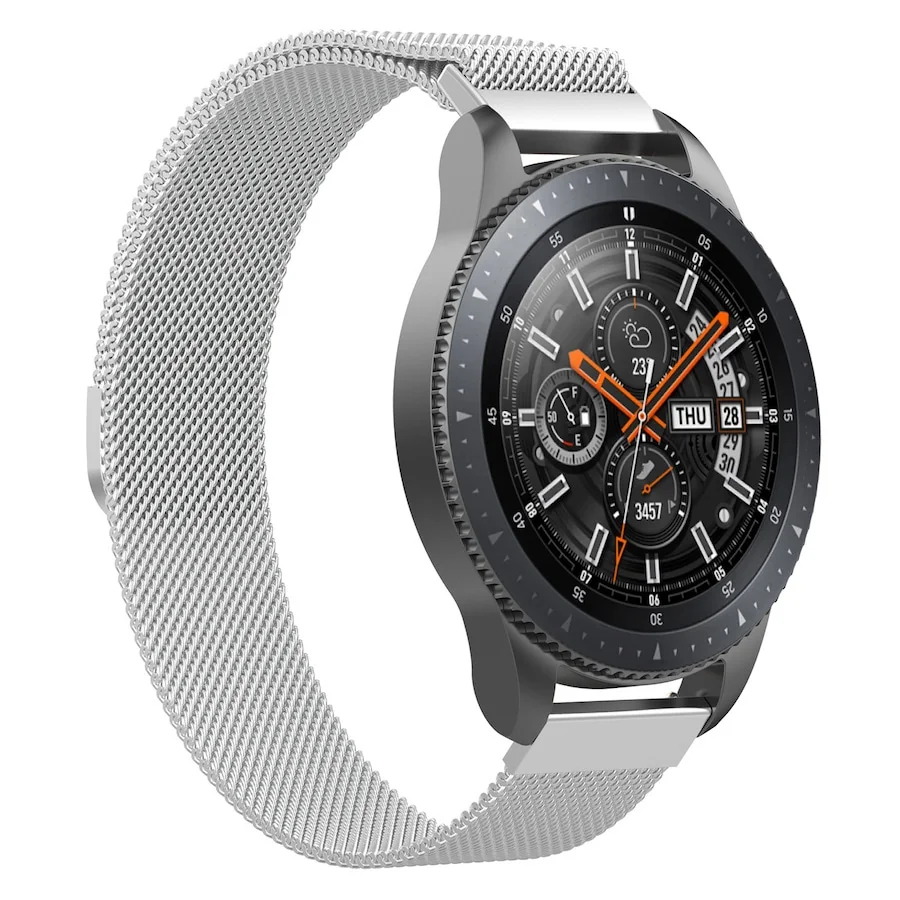 BStrap Milanese remienok na Huawei Watch GT/GT2 46mm silver