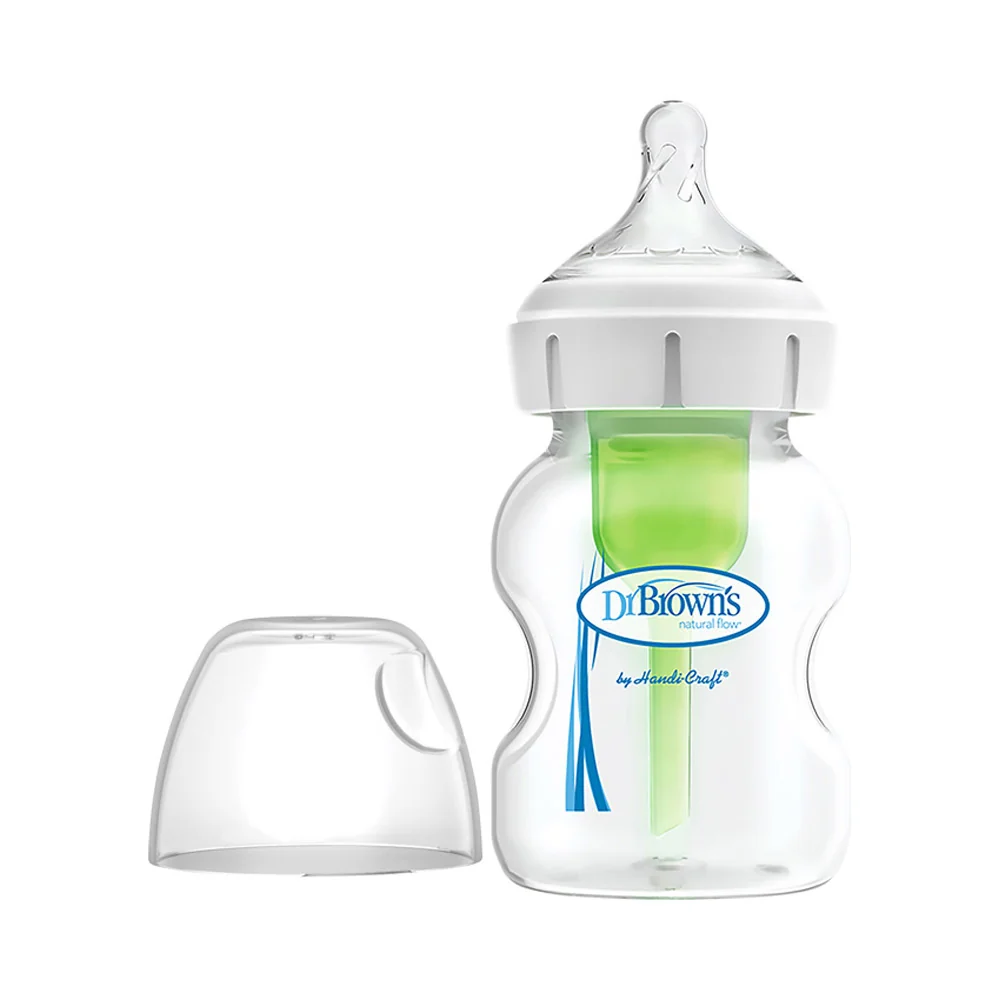 Dr. Brown’s Dojčenská Antikoliková fľaša Options+ Wide-Neck 150ml