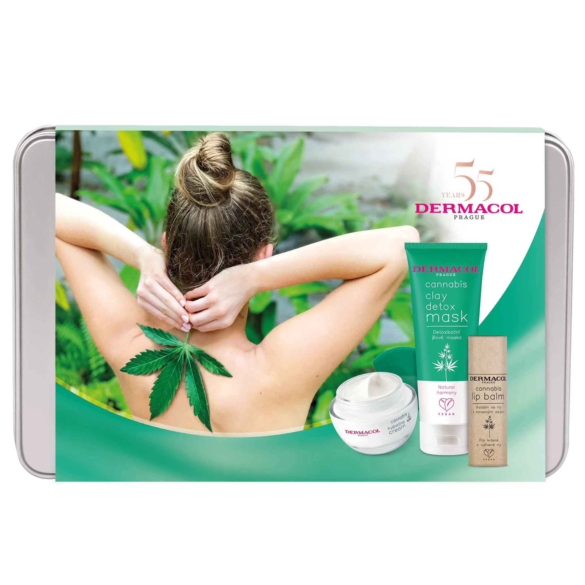 Dermacol darčekové balenie Cannabis II. 1×1 set, kozmetická súprava