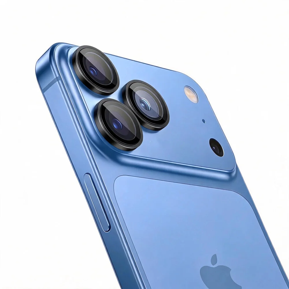 Tech-Protect CamRing Fit ochranné sklo na kameru na iPhone 18 Pro / Max, čierne