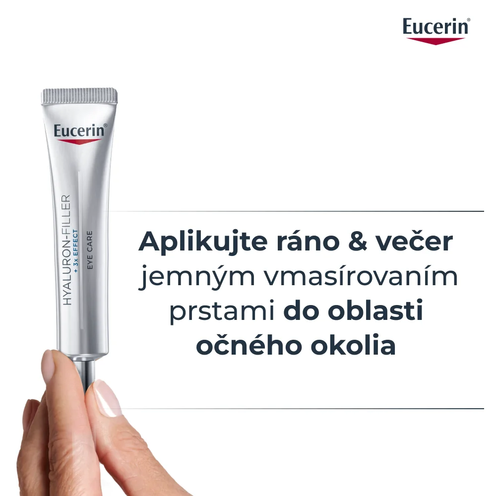 Eucerin HYALURON-FILLER + 3x EFFECT Očný krém 15 ml