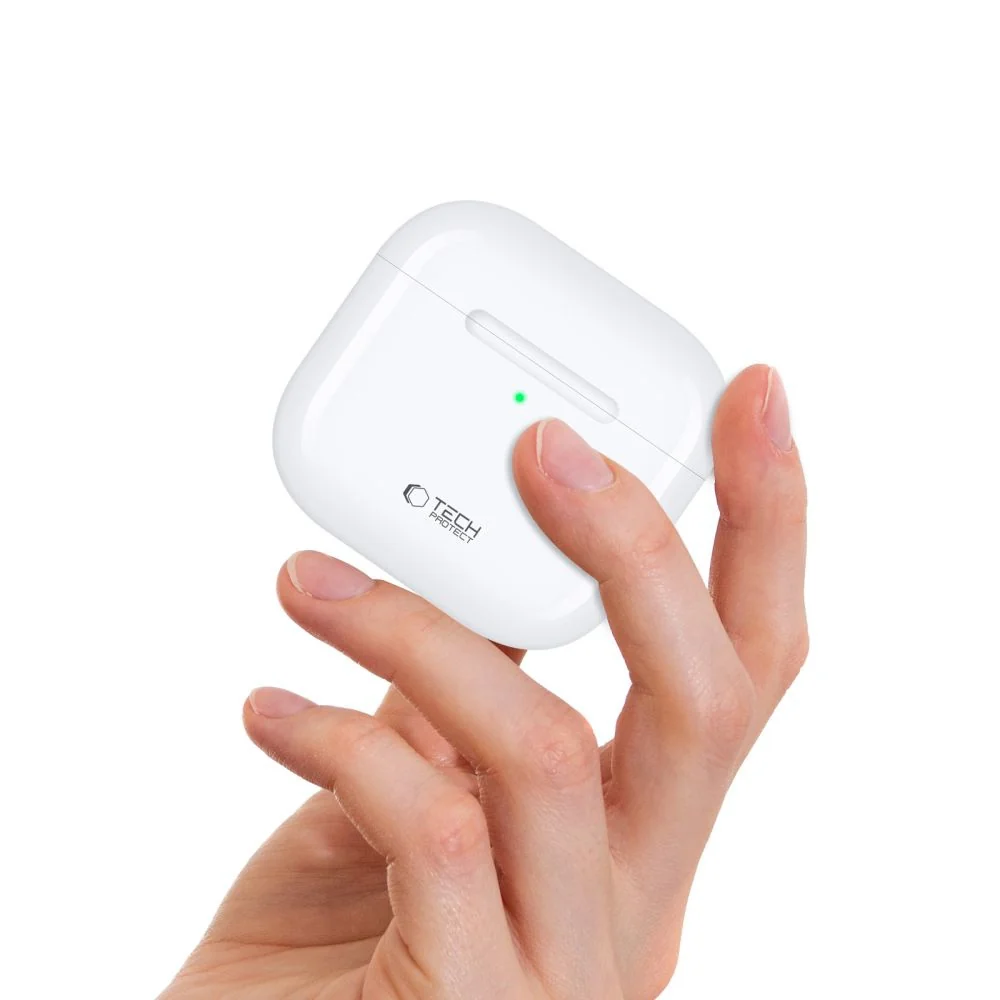 Tech-Protect Core 2 TWS bezdrôtové slúchadlá, biele