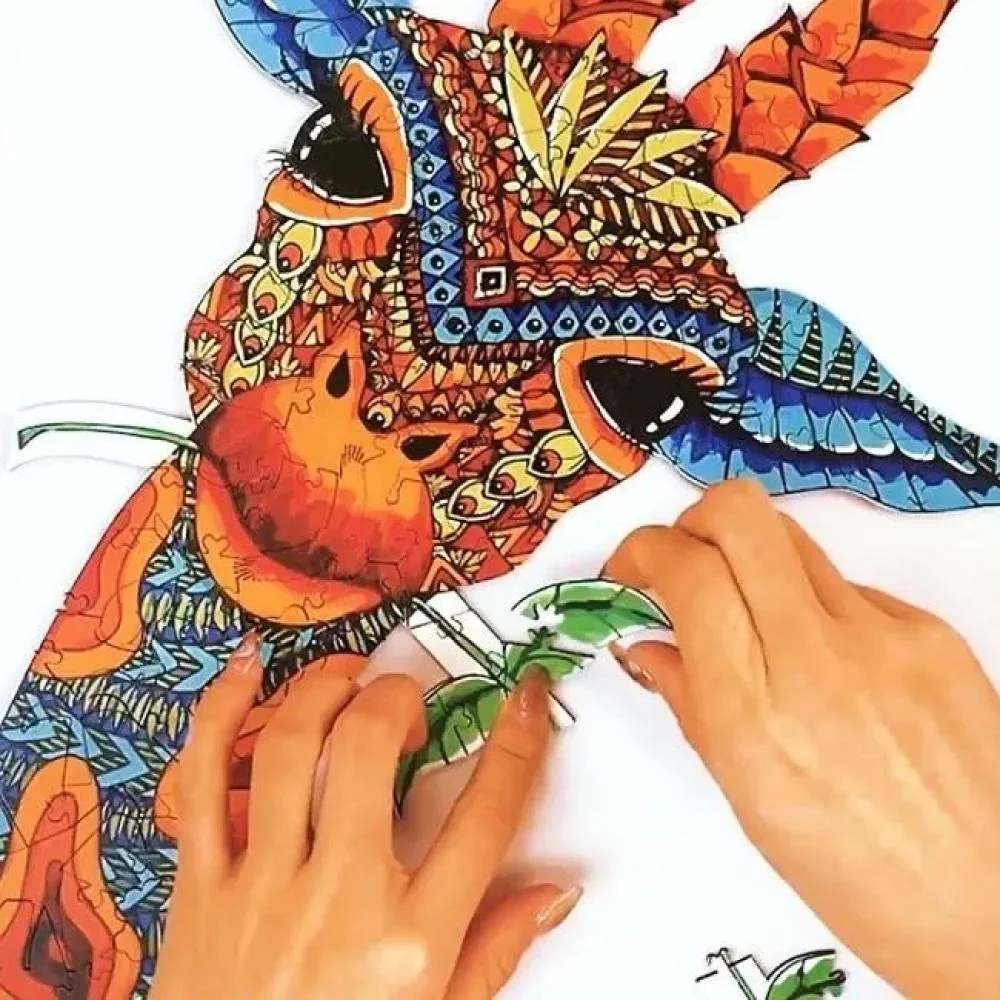Drevené puzzle Camelopard/L 219 dielikov, veľkosť L