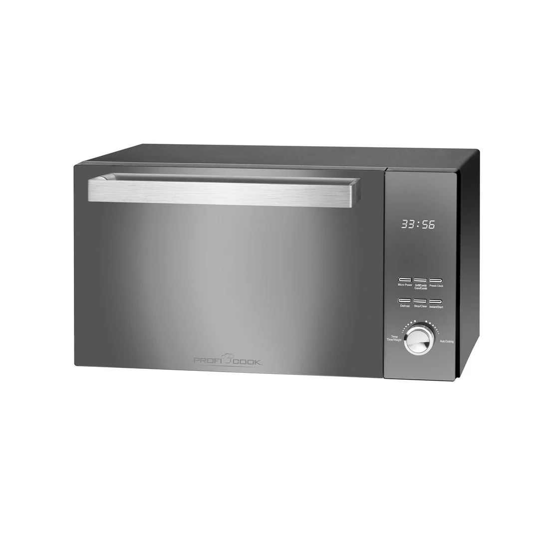 ProfiCook MWG 1204 mikrovlnná rúra s grilom 23 l, 800 W/1000 W