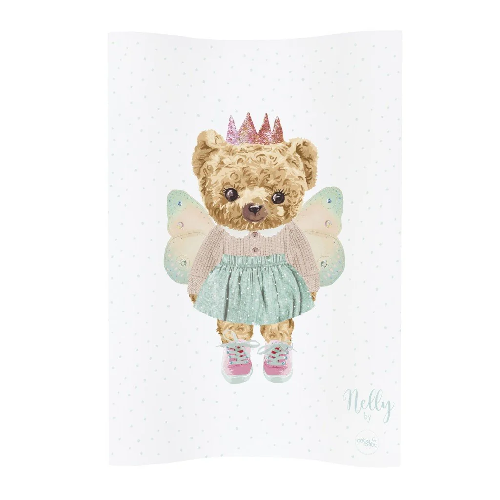 Podložka prebaľovacia 2-hranná mäkká (48x70) Cosy Fluffy Puffy Nelly