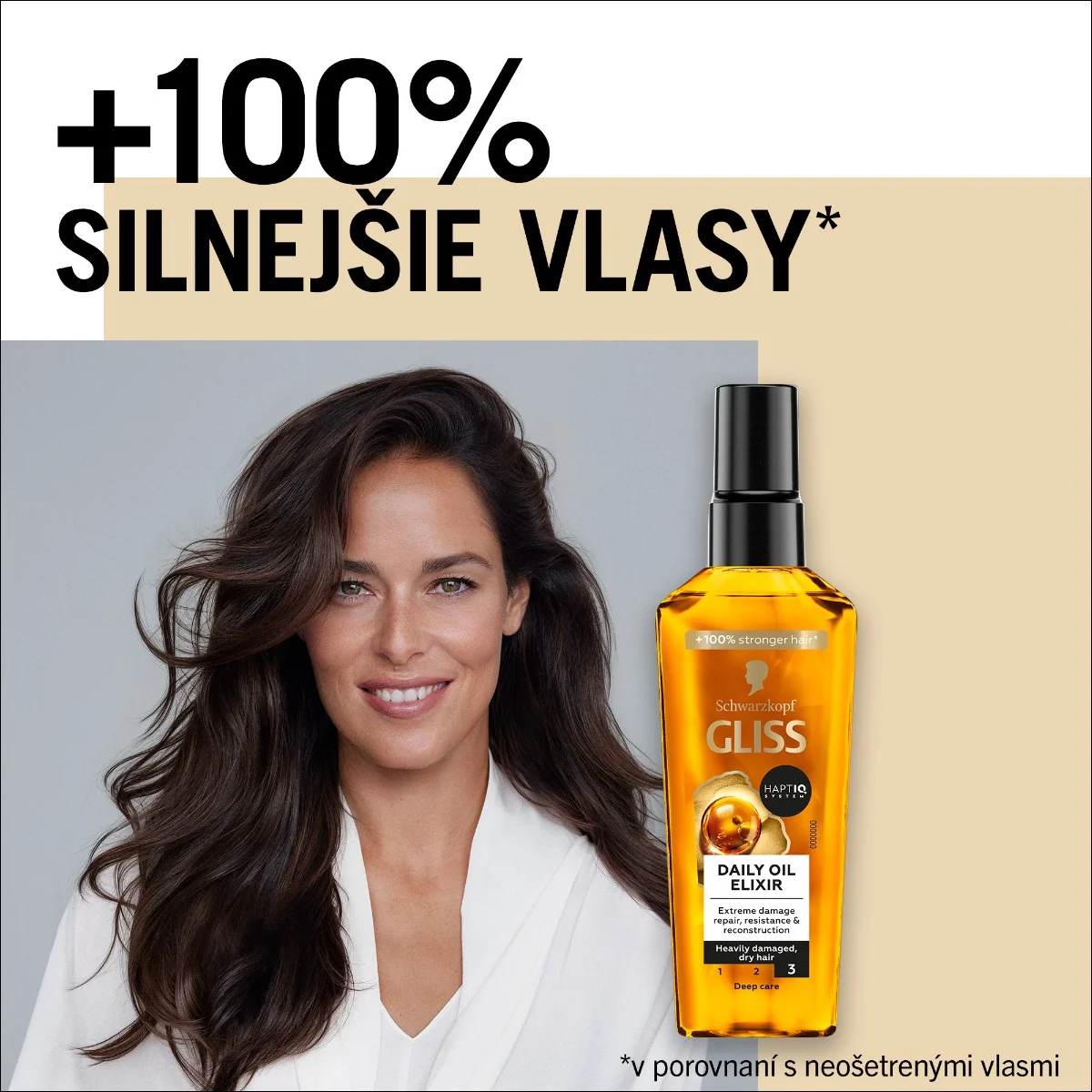 Schwarzkopf Gliss denný olejový elixír 1×75 ml, olej na vlasy