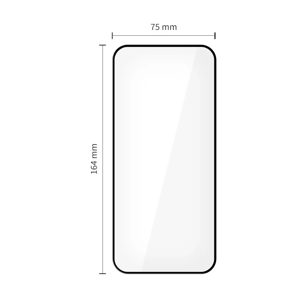 Tech-Protect Glass Fit 2x ochranné sklo na Xiaomi Redmi 15 4G / 5G, čierne 1 ks, čierna