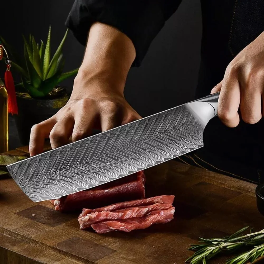 Damaškový kuchynský nôž Cleaver-30cm 1 ks Cleaver-30cm