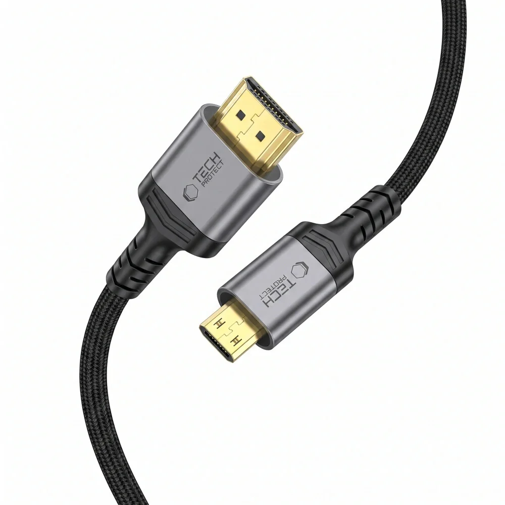 Tech-Protect Ultraboost kábel Mini HDMI / HDMI 2.1 8K 2m, čierny