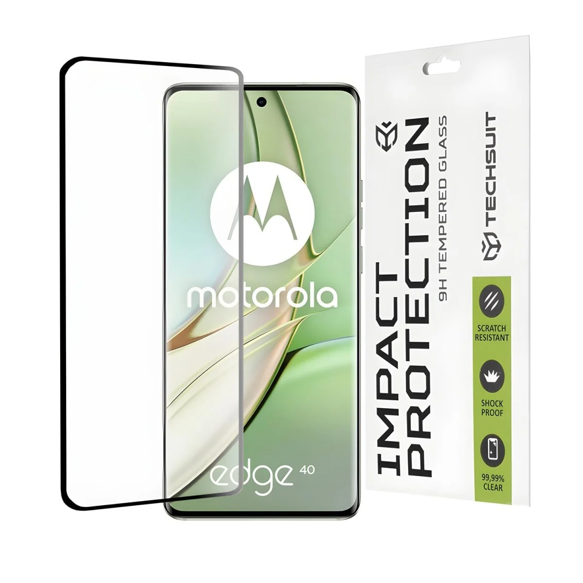 Ochranné celoplošné sklo 111D pre Motorola Edge 40/Edge