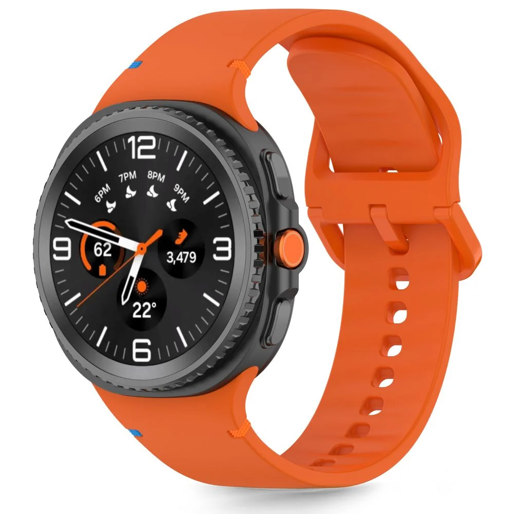 Tech-Protect Silicone remienok na Samsung Galaxy Watch 8 / Classic (40 / 44 / 46 mm), orange / 44 / 46 mm), orange
