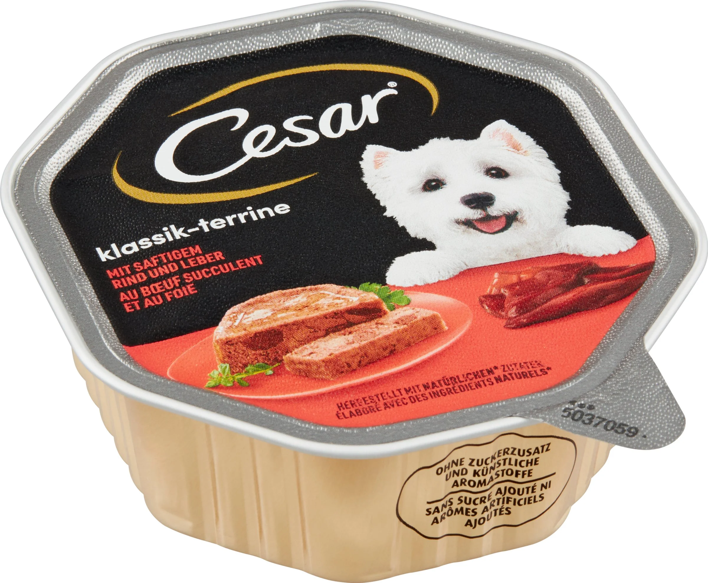 Cesar Van Hovädzie/Pečeň 1×150 g, paštéta pre psy