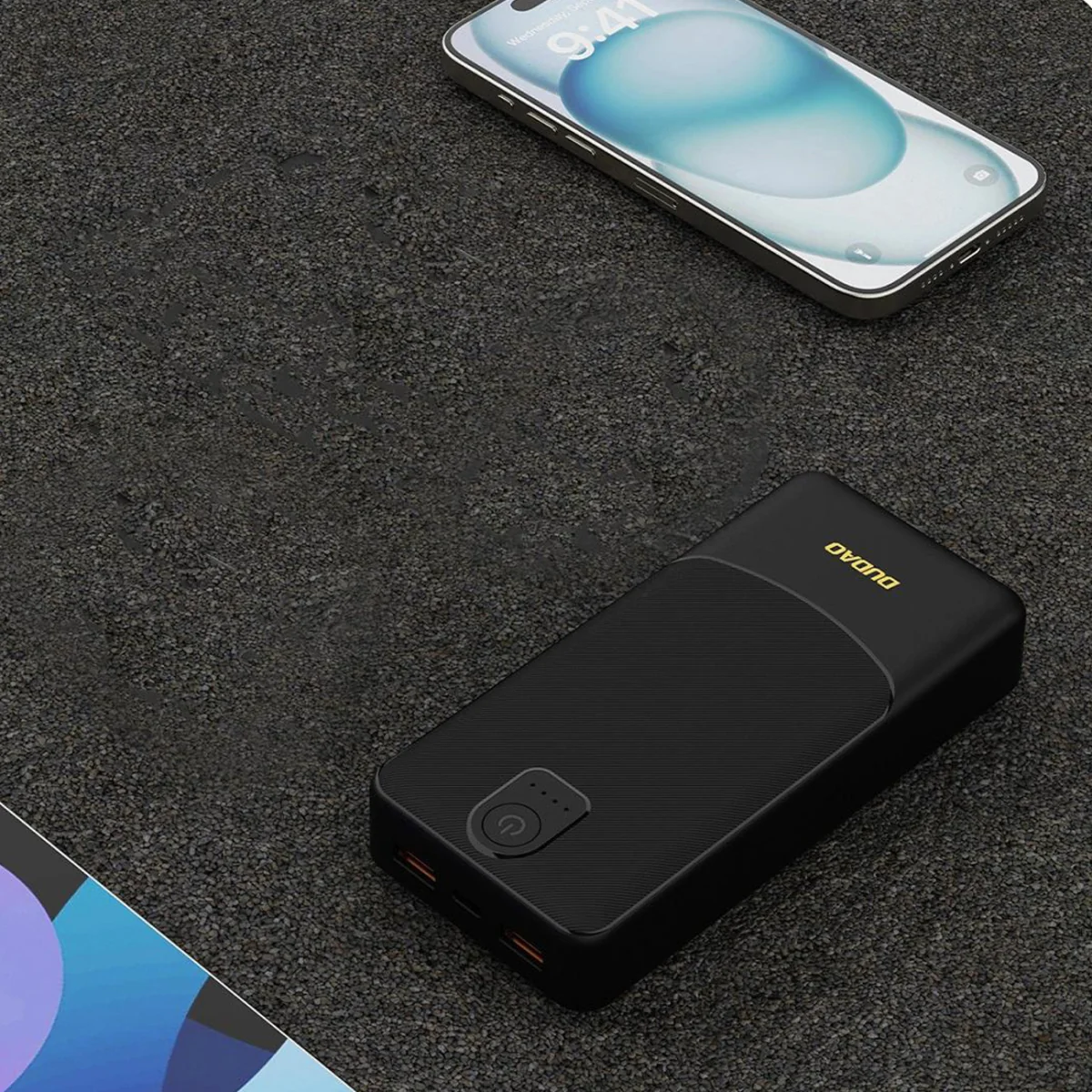 Dudao K10Pro Power Bank 20000mAh 2x USB 2.4A, biela