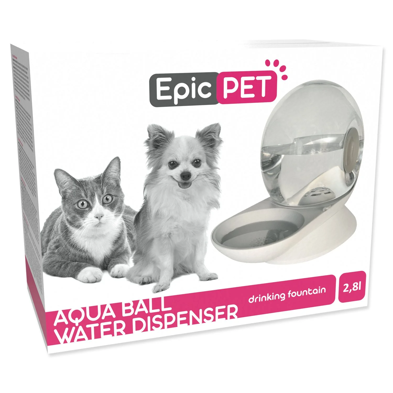 Zásobník Epic Pet AQUA BALL na vodu 2,8l