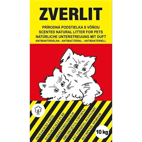 Zverlit  Cerveny 10kg 1×10 kg, podstielka pre mačky