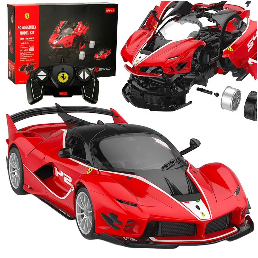Auto, autíčko na diaľkové ovládanie - Ferrari 1:18 montážna sada