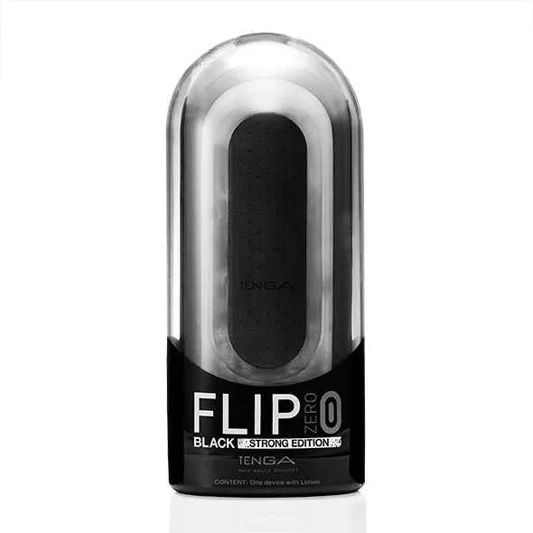 TENGA Flip Zero Black Masturbátor 1×1 ks, intímna pomôcka