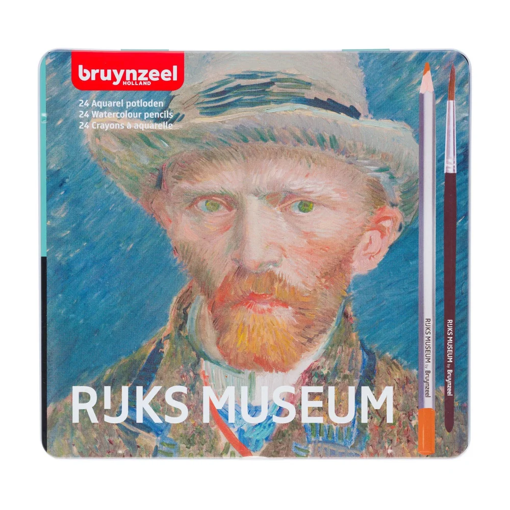 Akvarelové farbičky Bruynzeel Van Gogh, 24 ks