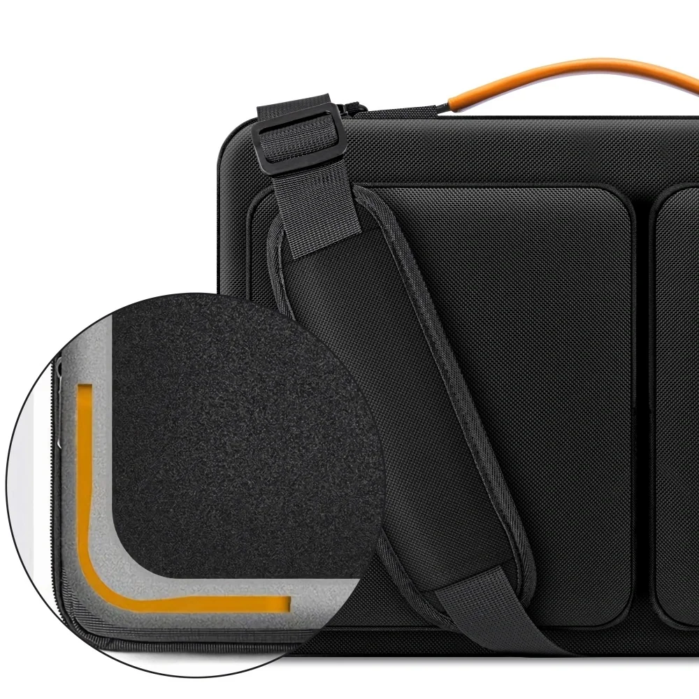 Tech-Protect Defender Bag taška na notebook 13-14'', čierna / oranžová