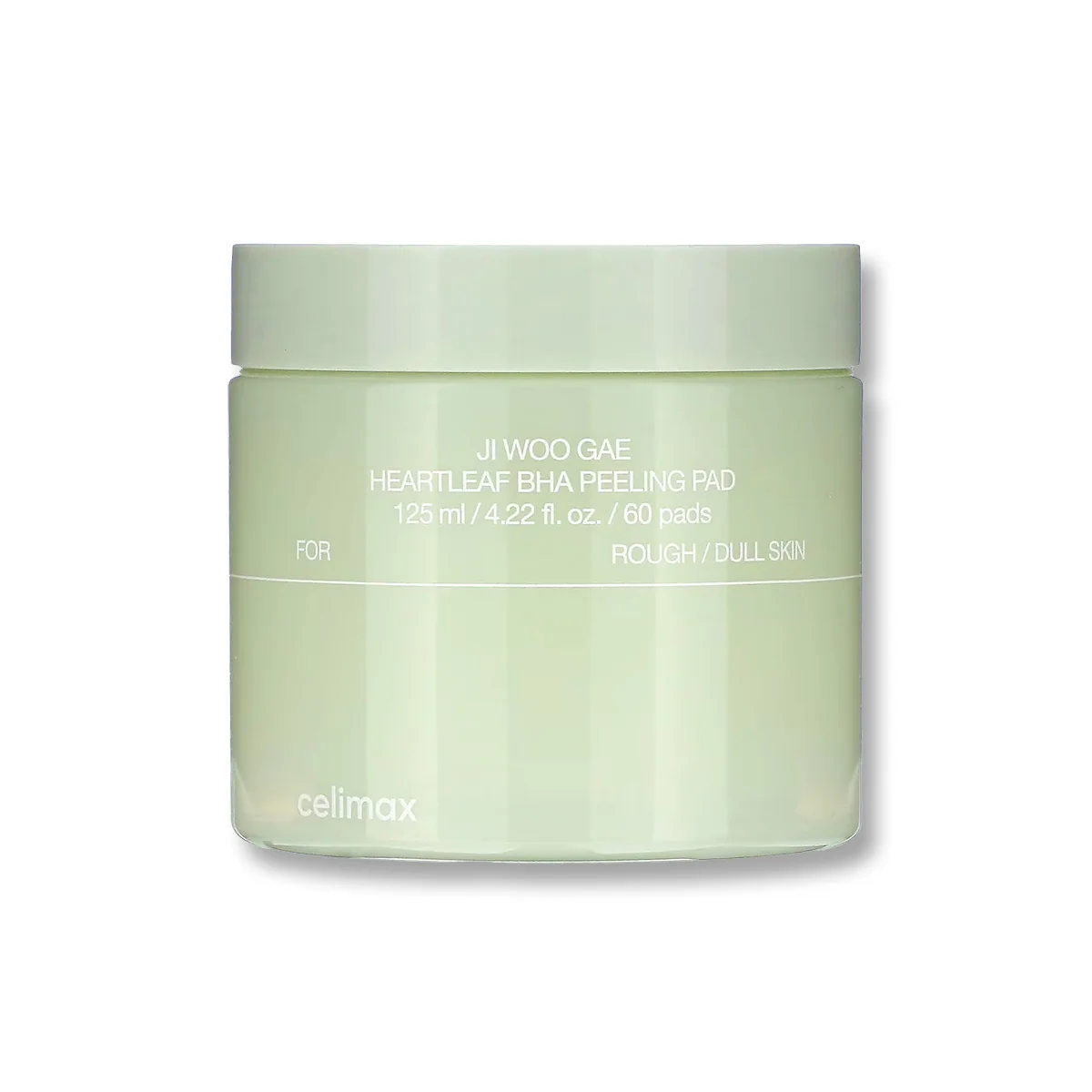 Celimax Ji Woo Gae Heartleaf BHA Peeling Pad peelingové tampóny 60 ks