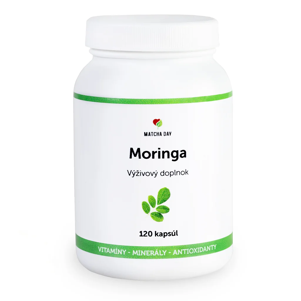 MatchaDay - Moringa 120 kapsúl 1x 120 cps Moringa, výživový doplnok