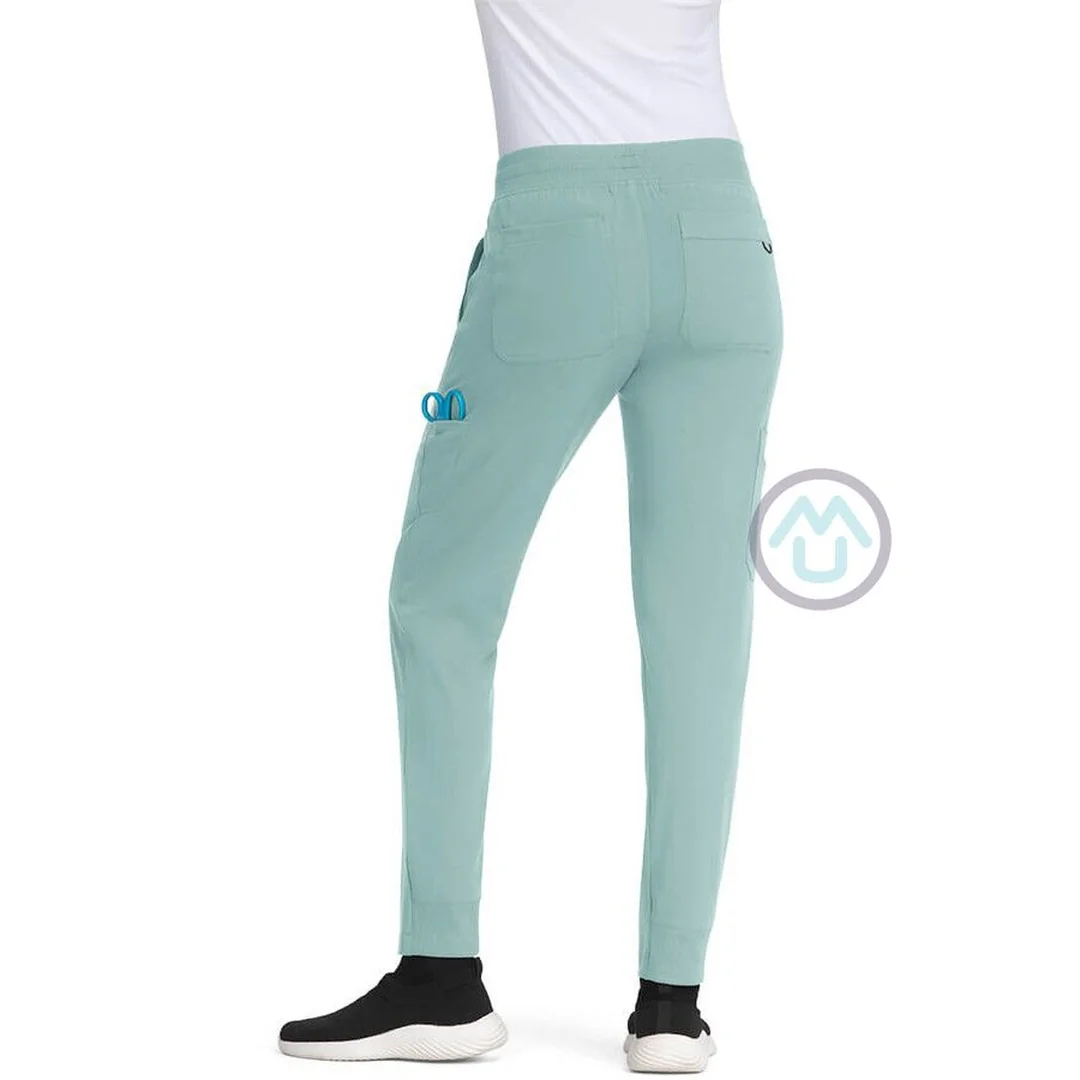 Zdravotnícke nohavice SMART JOGGER - zelenošedé L