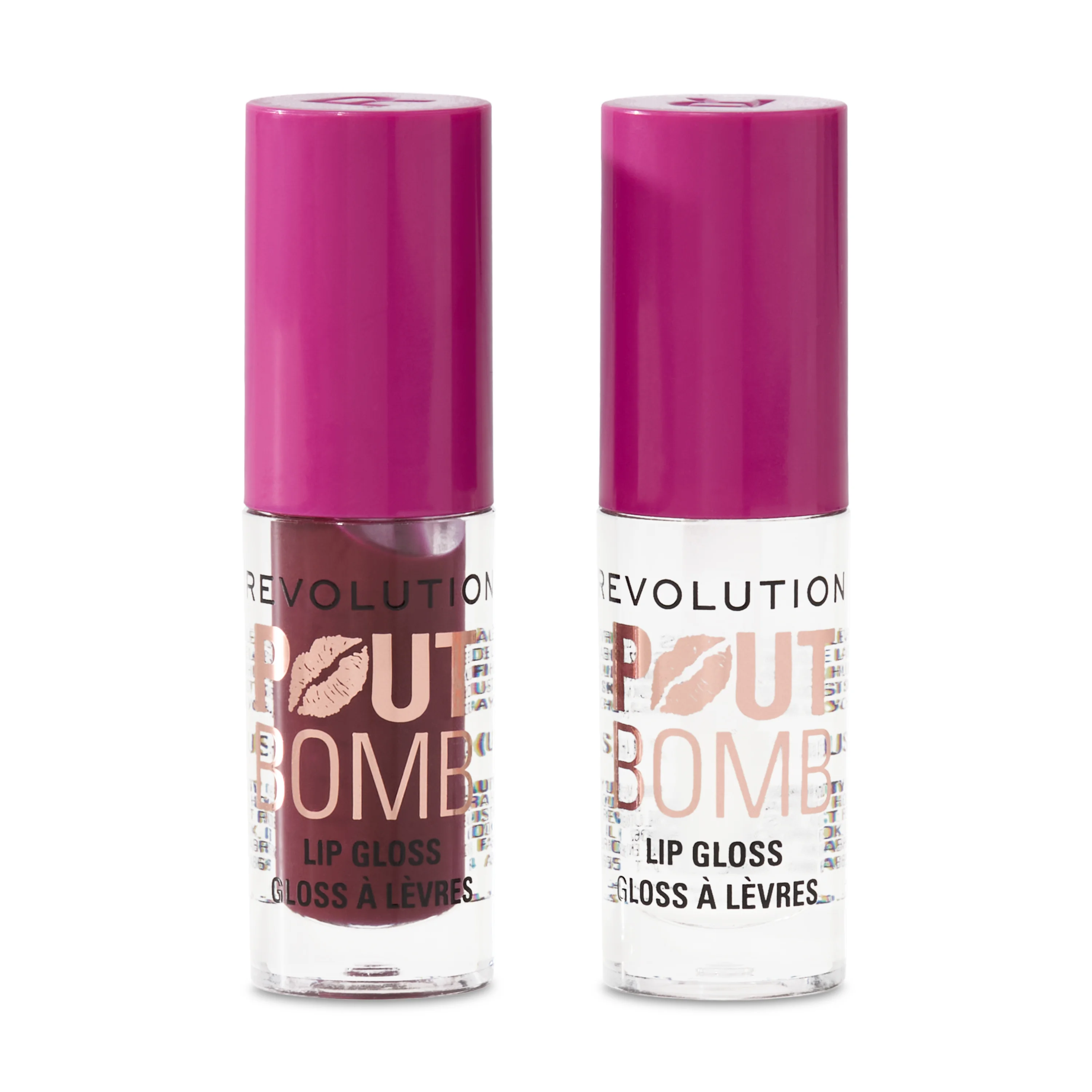Revolution Pout Bomb Plumping Mini Lip Gloss Set 1 set