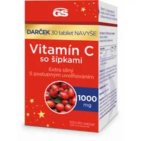 GS Vitamin C1000 so šípkami. 100+30 darček