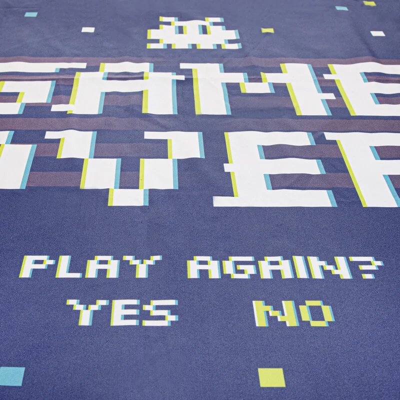SPOKEY - GAME OVER Rýchloschnúci športový uterák 80x160cm