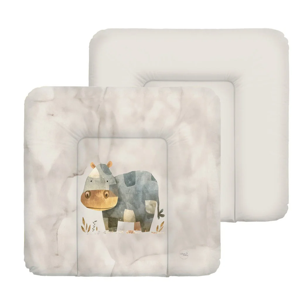Podložka prebaľovacia mäkká (75x72) Basic Cosy Hippo