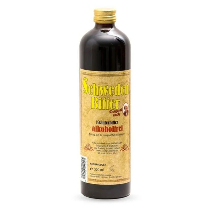 Švédske kvapky Maria Treben originál, bez alkoholu – 500 ml