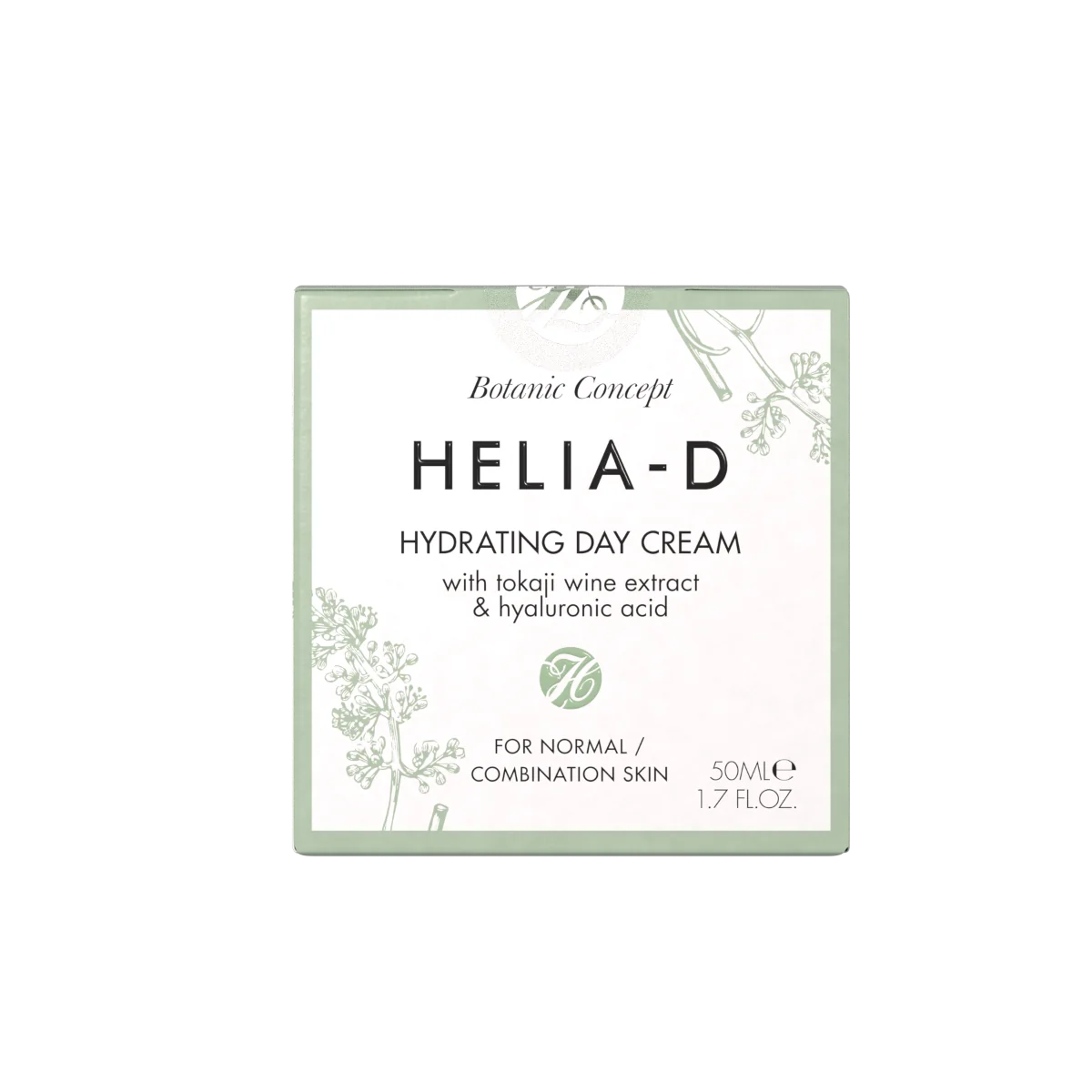 Helia_D Botanic Concept Hydratačný Denný Krém Pre Normalnu Pleť 1×50 ml, krém pre normálnu pleť